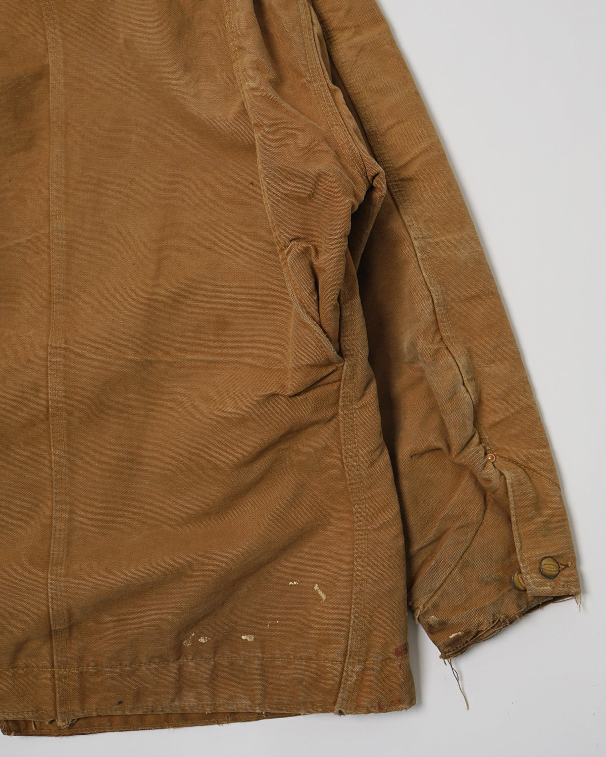 1960's Brown Duck Chore Jacket - 图片 10
