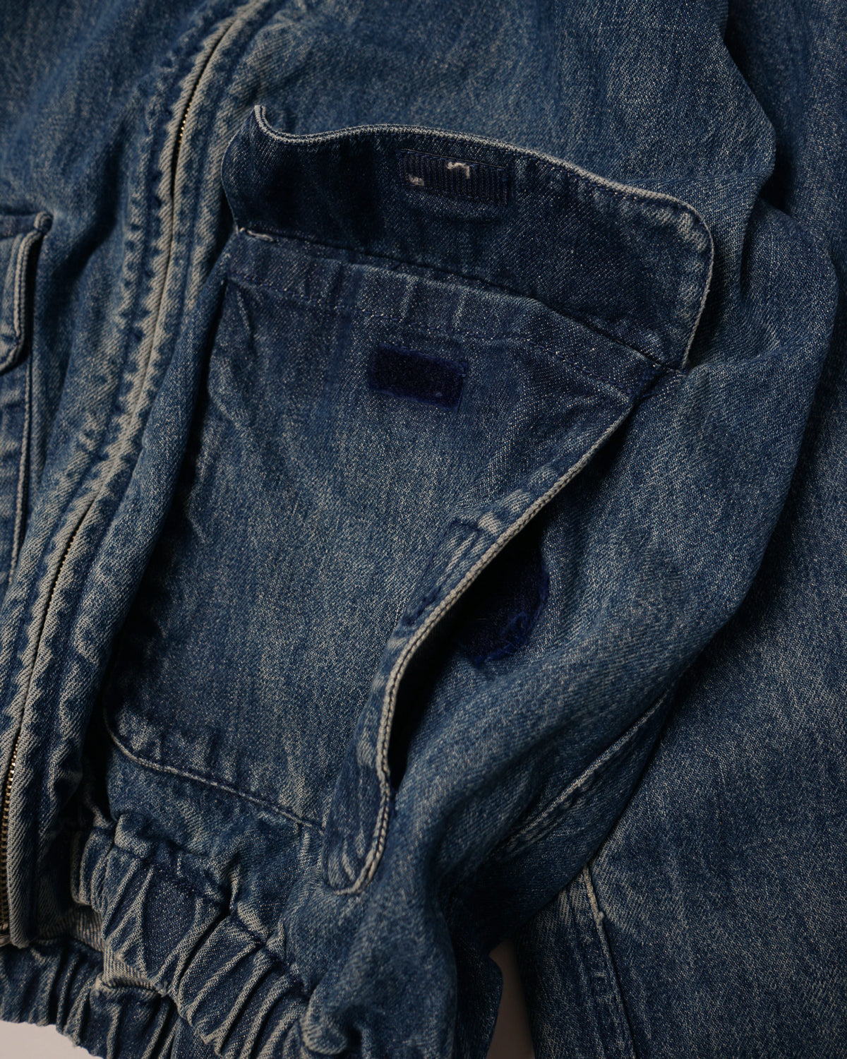 Polo Denim Zip Up Jacket - 图片 5