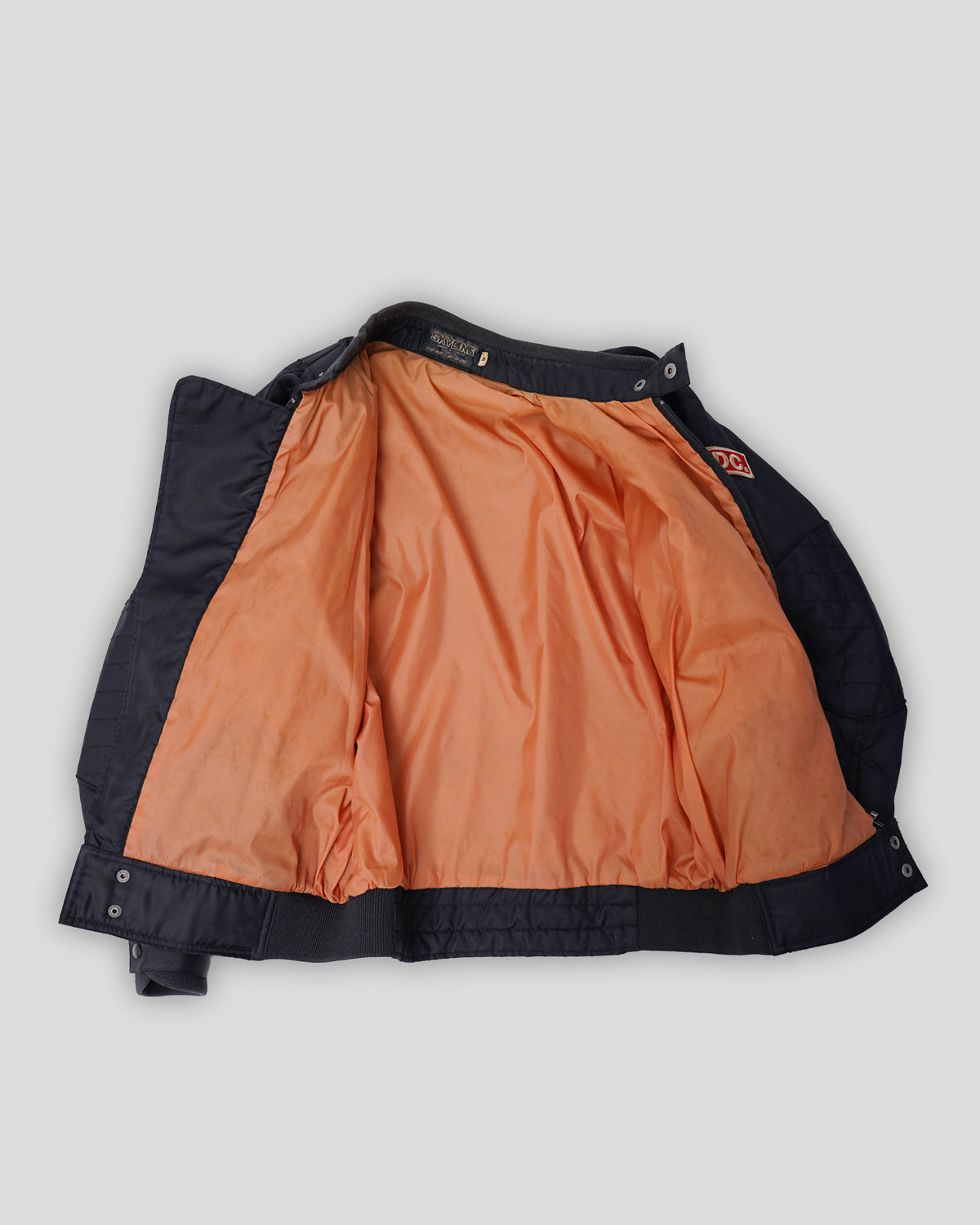 Skyline Black Nylon Racing Jacket - 图片 4