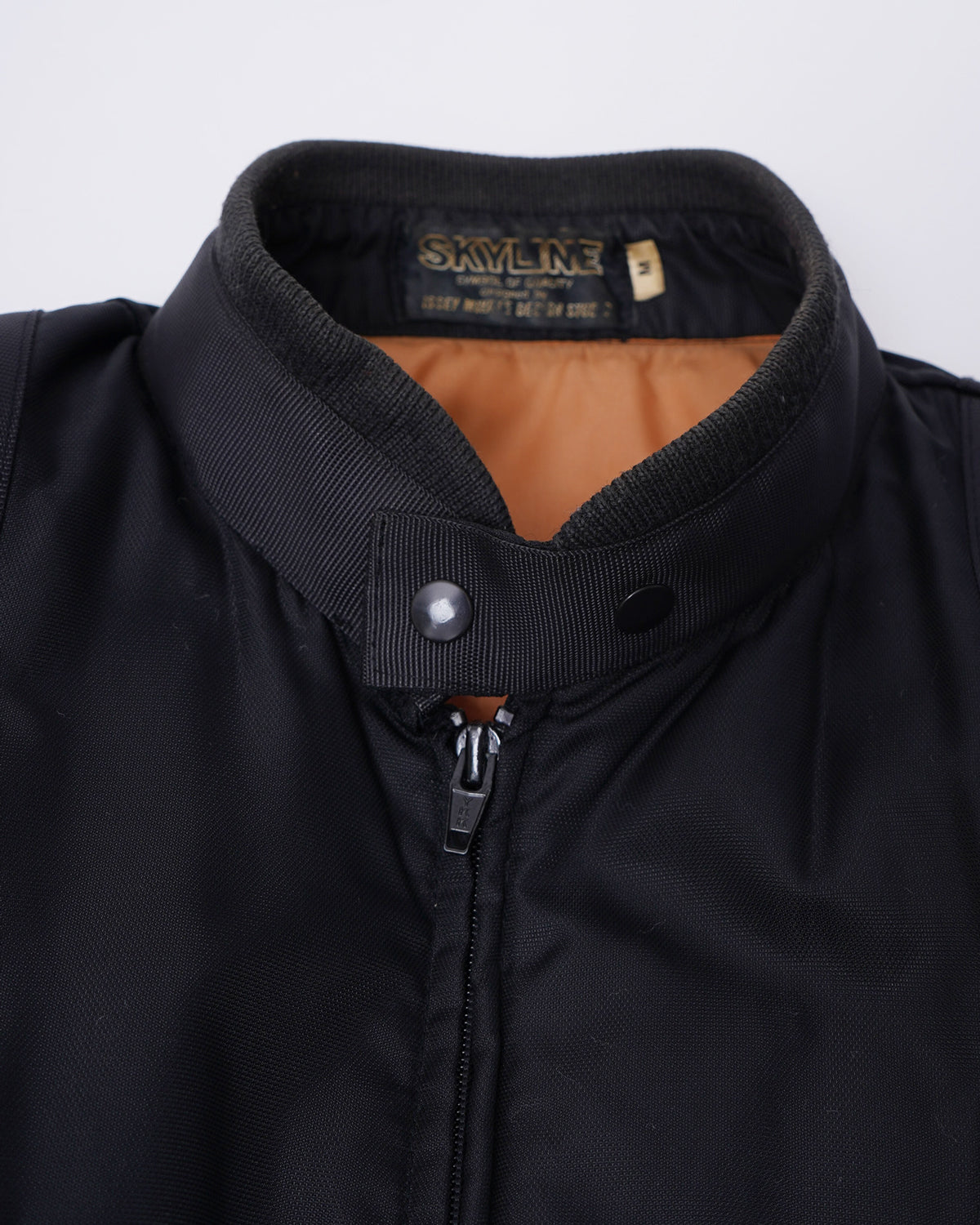 Skyline Black Nylon Racing Jacket - 图片 5