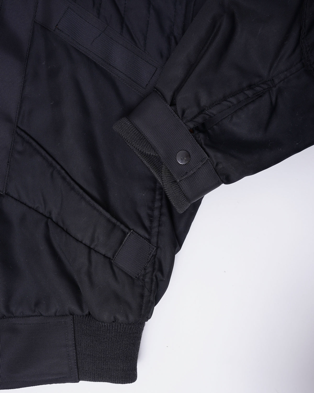 Skyline Black Nylon Racing Jacket - 图片 7