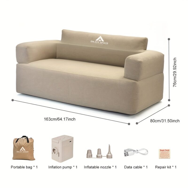 Outdoor inflatable double automatic sofa - 图片 3
