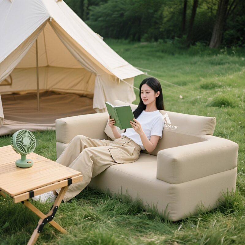 Outdoor inflatable double automatic sofa - 图片 5