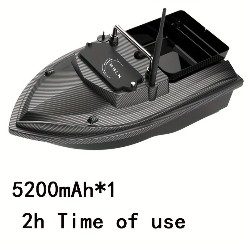 MBLN Smart Remote Control Fishing Bait Boat with 160 GPS Positions, 4.41LB Load Capacity, Battery-Powered, Wireless, No Laser, for Fishing Gear - 图片 9