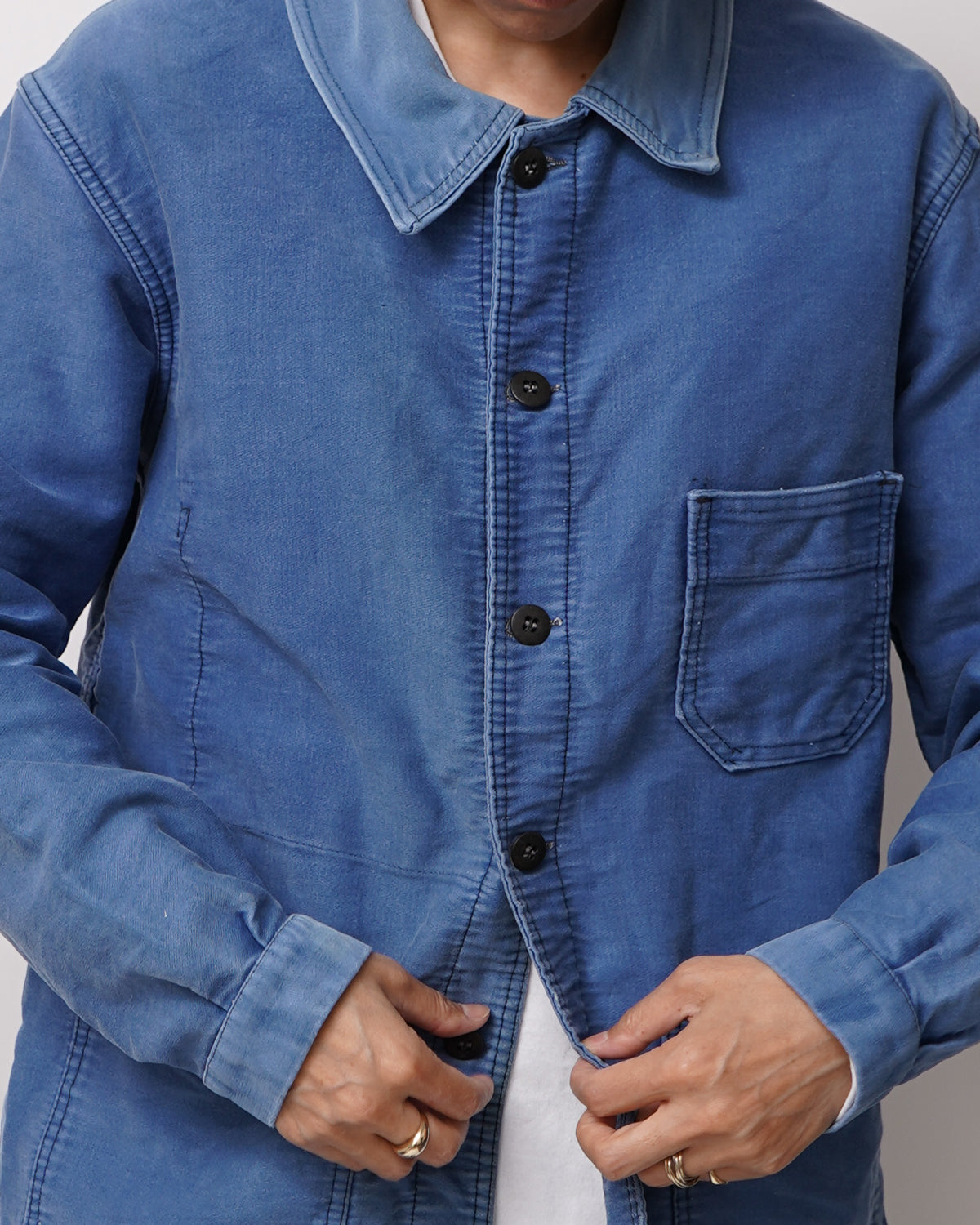 French Moleskin Work Jacket - 图片 4
