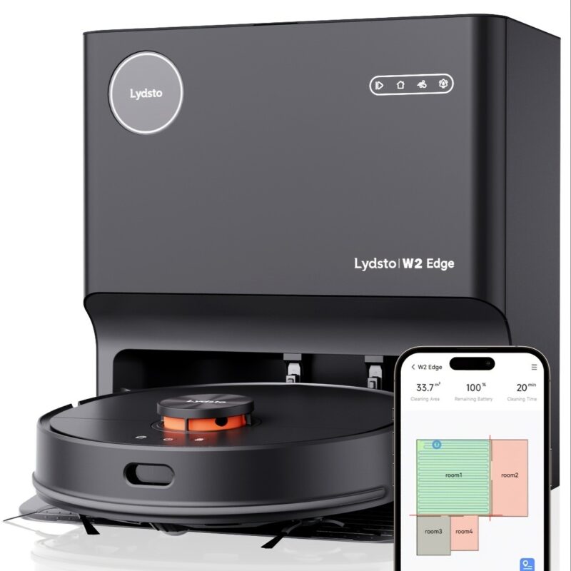 Lefant Robot Vacuum Cleaner & Mop Combo, 12000 Pa Strong Suction, 240-Min Runtime, LiDAR Smart Mapping, 2-in-1 Sweeper & Wet Mop with Auto Wash/Dry, Carpet/ Cleaning, Quiet 60dB, App Control, Self- Robot Vacuum for - 图片 27