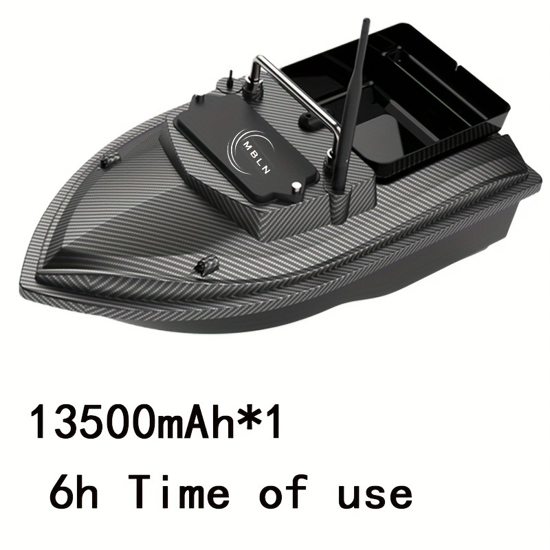 MBLN Smart Remote Control Fishing Bait Boat with 160 GPS Positions, 4.41LB Load Capacity, Battery-Powered, Wireless, No Laser, for Fishing Gear - 图片 4