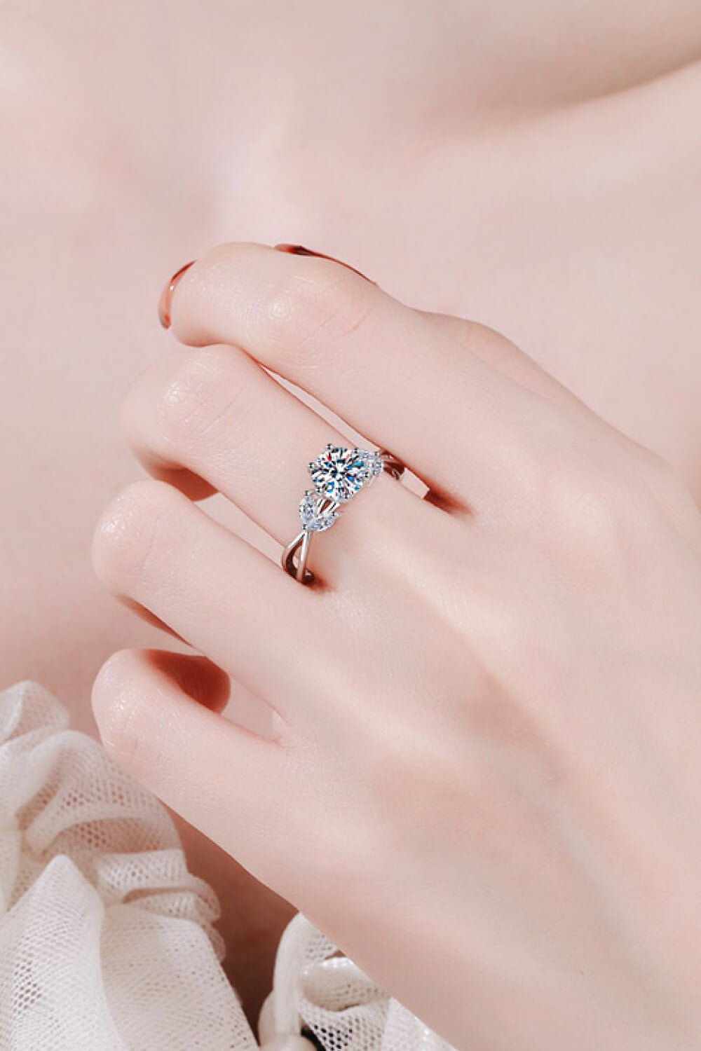 Come With Me 1 Carat Moissanite Ring - 图片 2